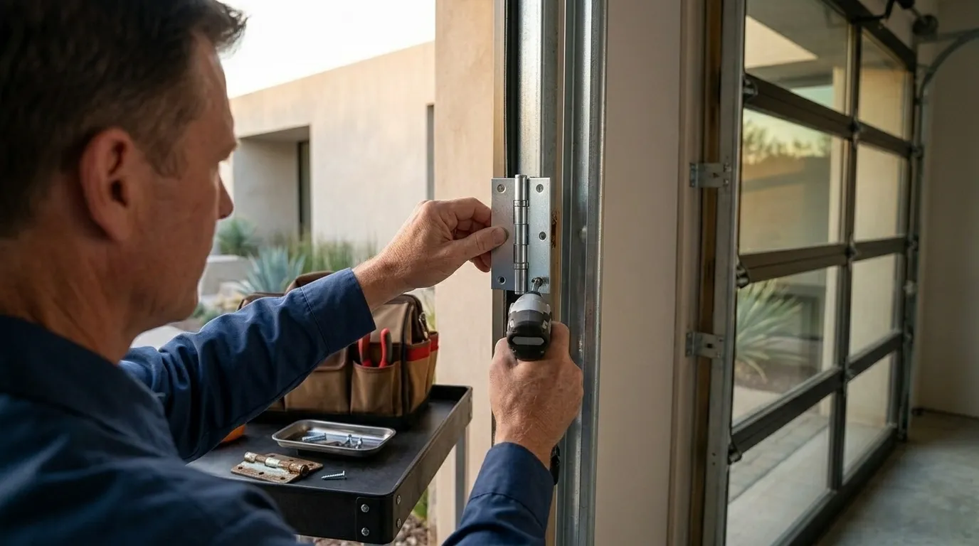 Garage door work by Tulsa Garage Door Co in Tulsa, OK