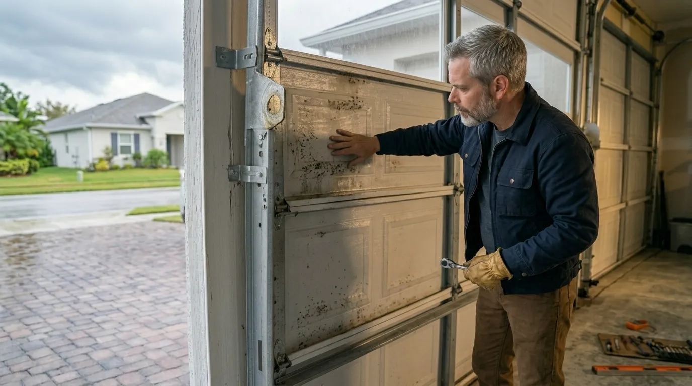 What Your Door's Age and Tulsa Winters Are Doing to It