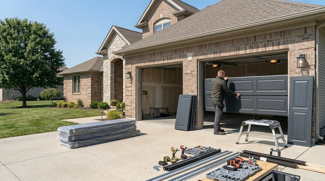 What Gets Built Around Here - Tulsa, OK garage door work