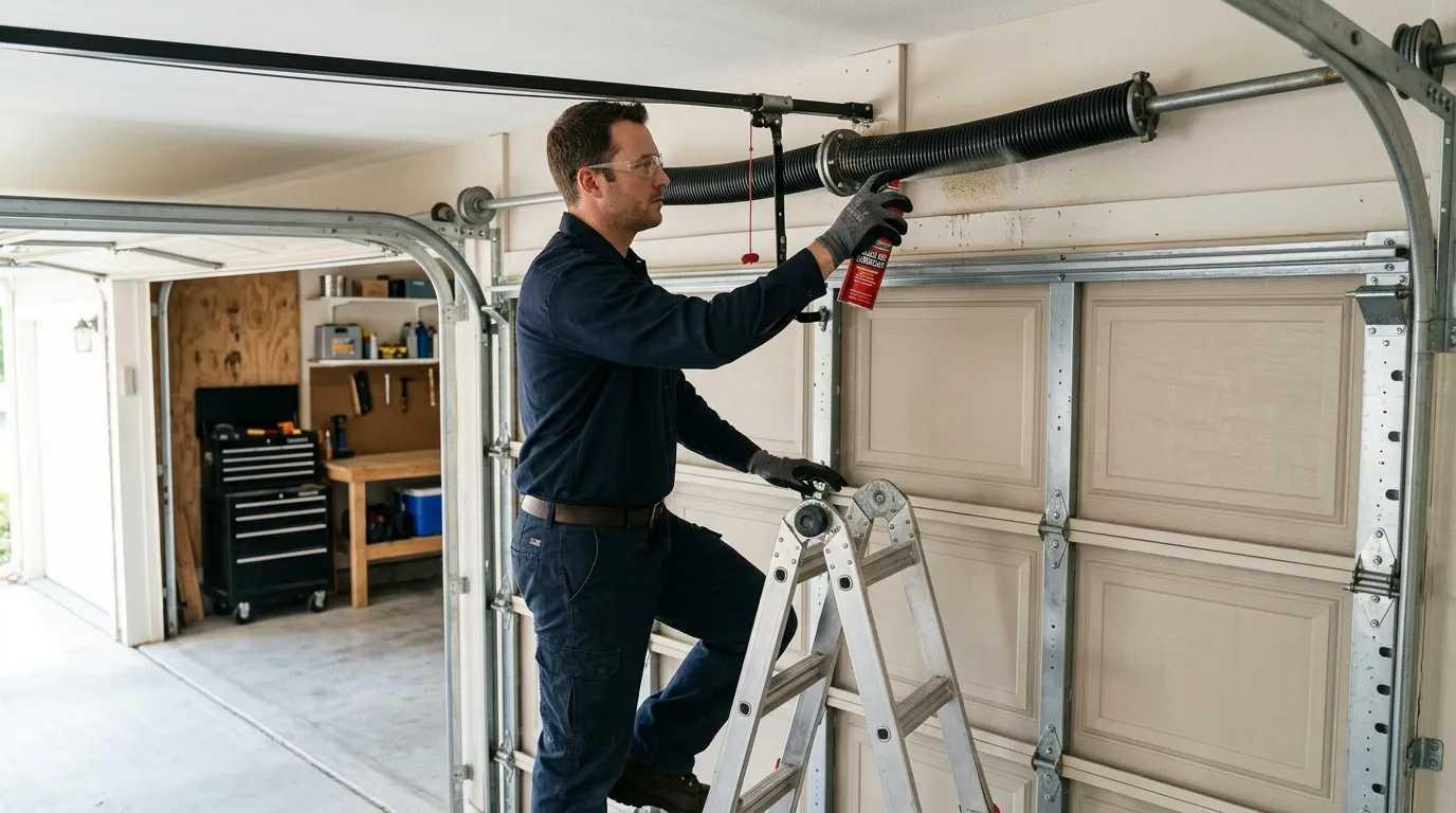 Garage door service in Tulsa, OK