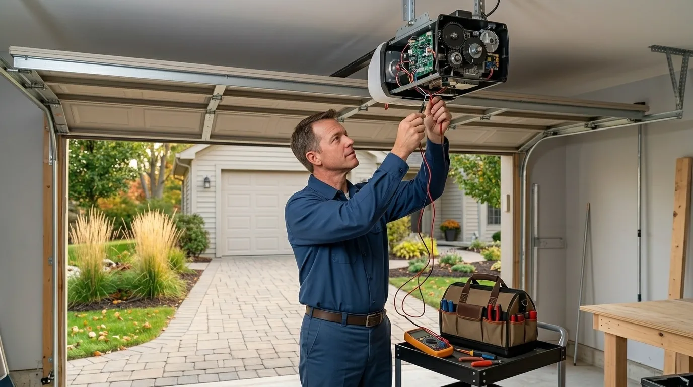 Garage door service in Tulsa, OK