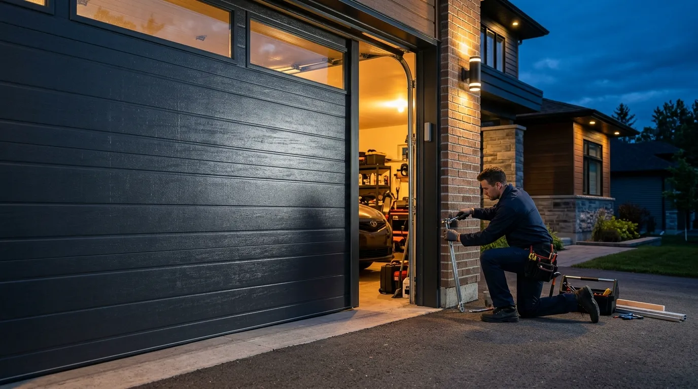 Garage door service in Tulsa, OK