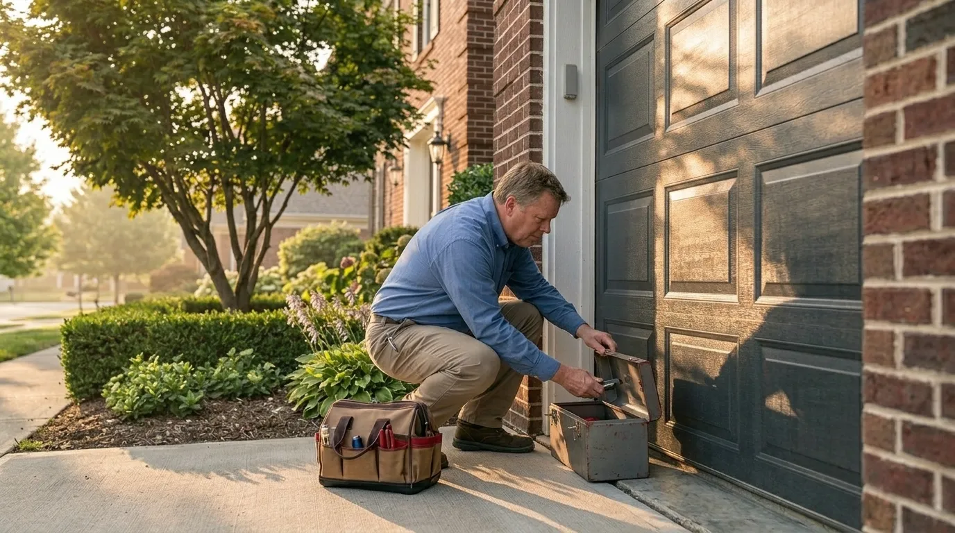 Garage door service in Tulsa, OK