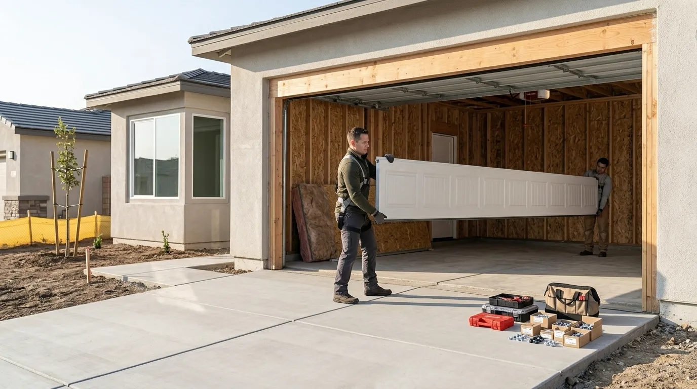 Garage door service in Tulsa, OK